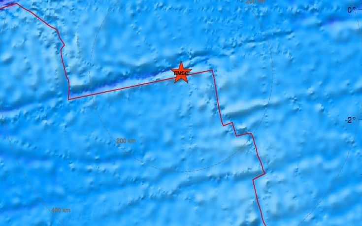 Σεισμός 6,8 Ρίχτερ στον νότιο Ατλαντικό