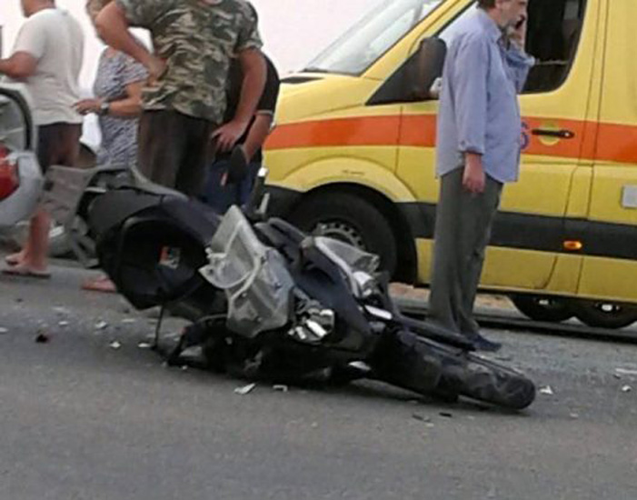 Τροχαίο ατύχημα στα Χανιά είχε ηθοποιός της σειράς του «Ταμάμ»