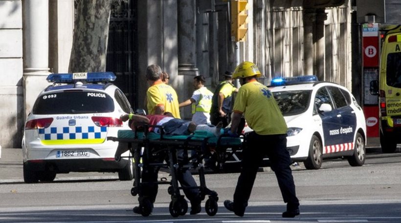 Έλληνες μεταξύ των τραυματιών απ’το τρομοκρατικό χτύπημα στην Βαρκελώνη