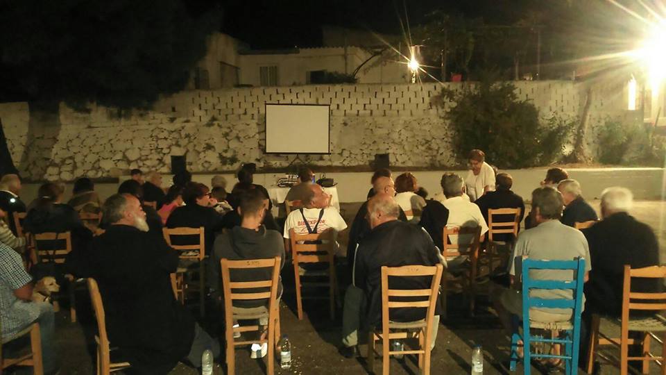 Ολοκληρώθηκε η δράση «Σινεμά στις Πλατείες» των χωριών του Δήμου Πλατανιά