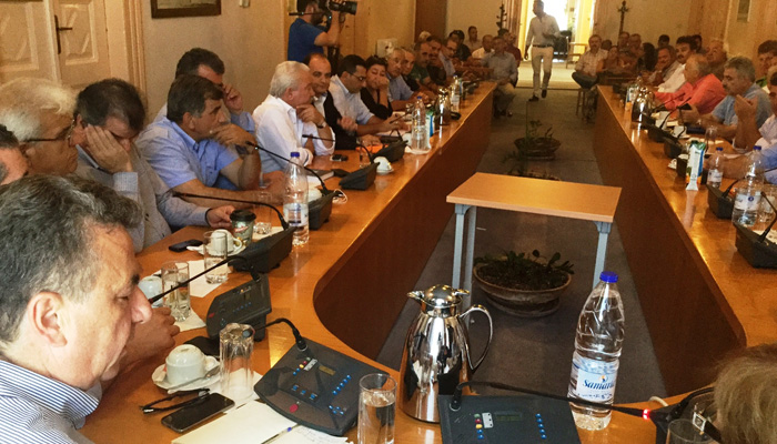 Σύσκεψη για τα θέματα του Ρεθύμνου ενόψει αναπτυξιακού συνεδρίου Κρήτης