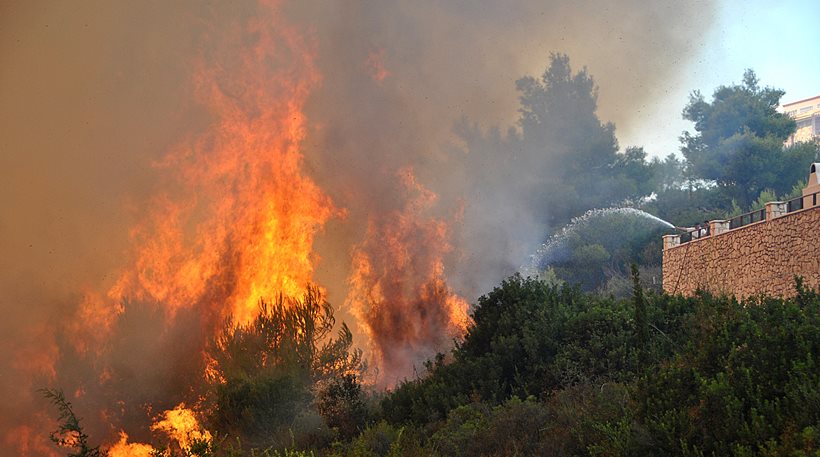 Υψηλός κίνδυνος φωτιάς και σήμερα στην Κρήτη