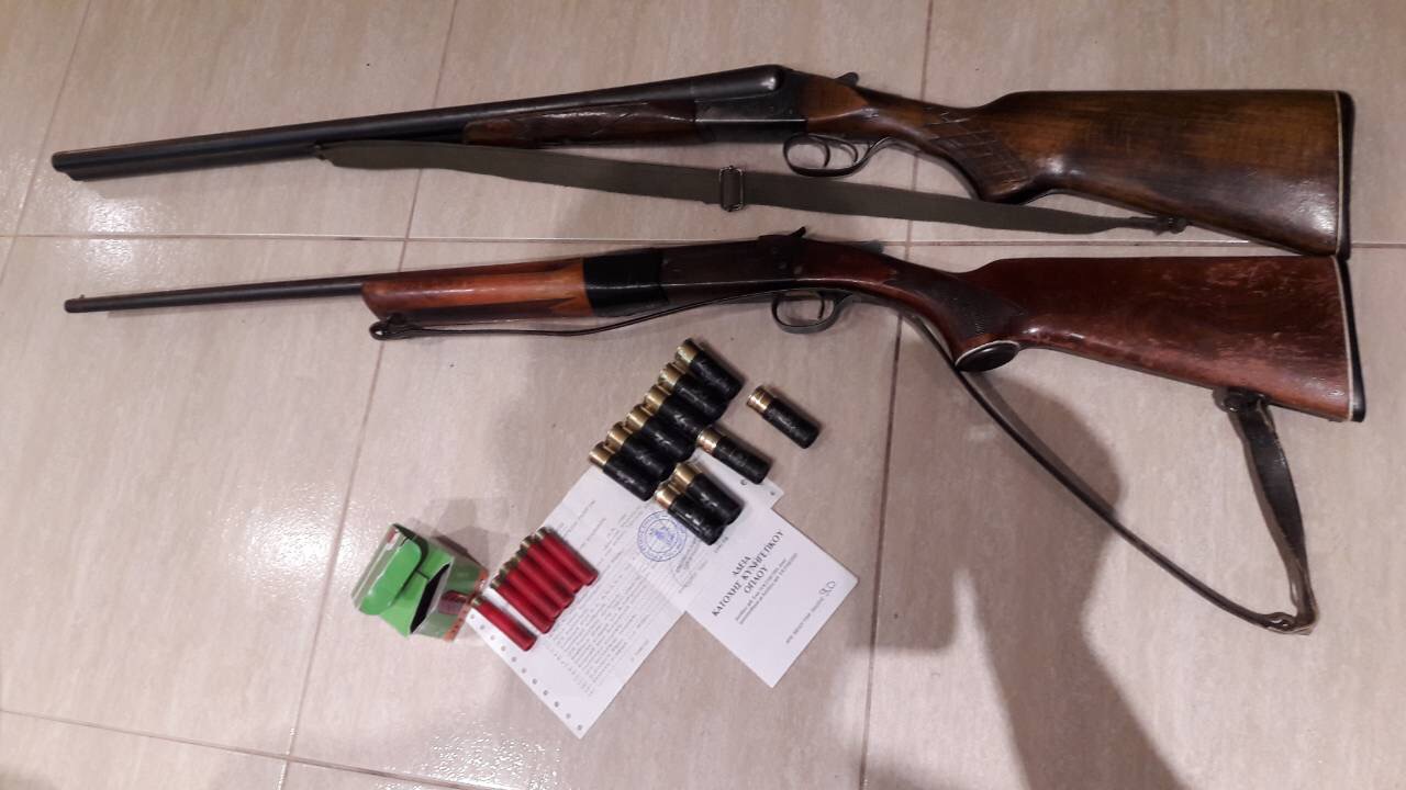 Συλλήψεις στο Δήμο Καντάνου-Σελίνου για λαθραίο κυνήγι