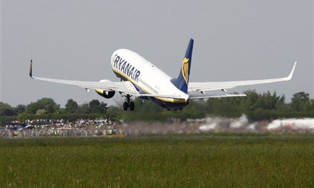 Από 31 Μαίου σταματά τις πτήσεις Αθήνα – Χανιά η Ryanair
