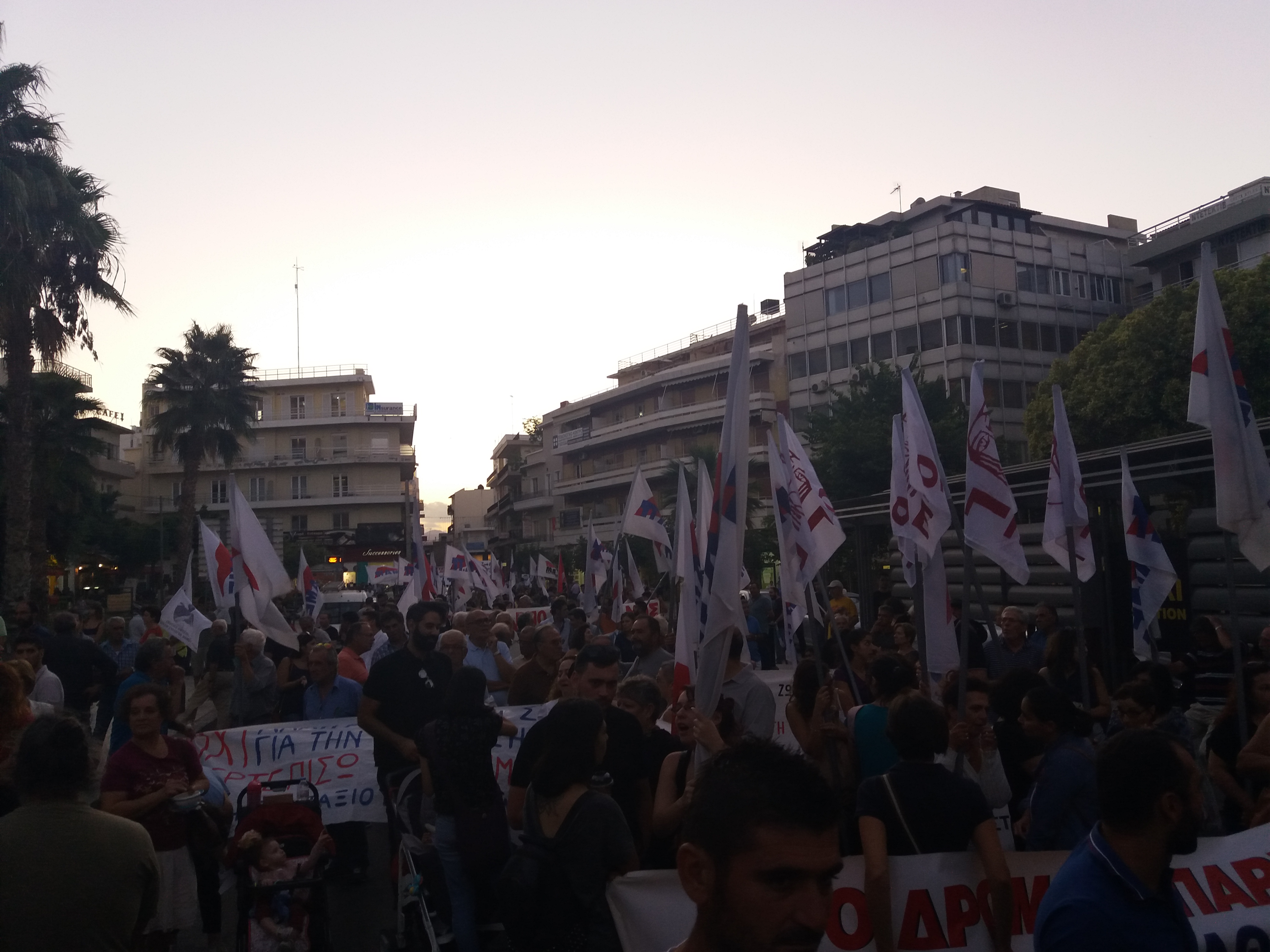 Συλλαλητήριο στην Πλατεία Νέων Καταστημάτων την Πέμπτη