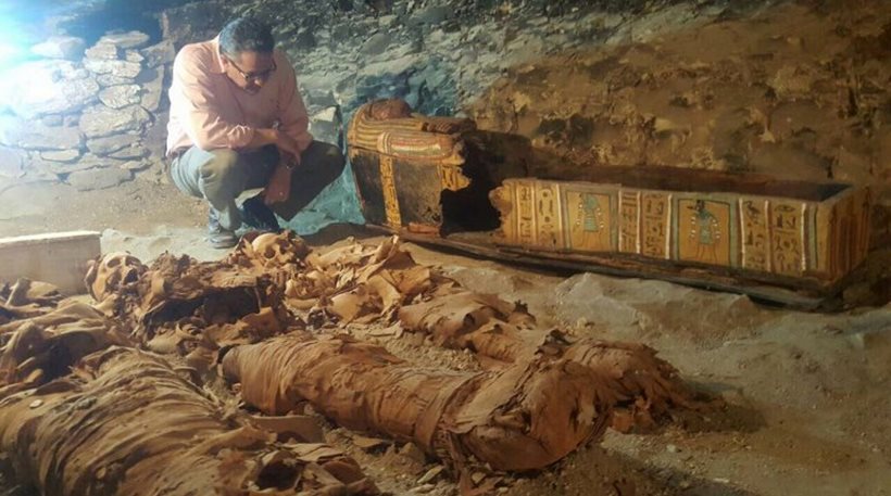 Ανακαλύφθηκε φαραωνικός τάφος 2.500 ετών σε άριστη κατάσταση!