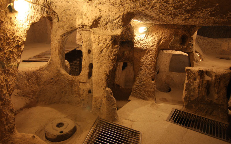 Η θαυμαστή υπόγεια αρχαία πόλη της Τουρκίας των 18 ορόφων! (φωτο)