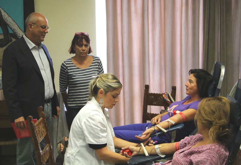 Ικανοποιητική η συμμετοχή στην εθελοντική αιμοδοσία στο Δημαρχείο Χανίων