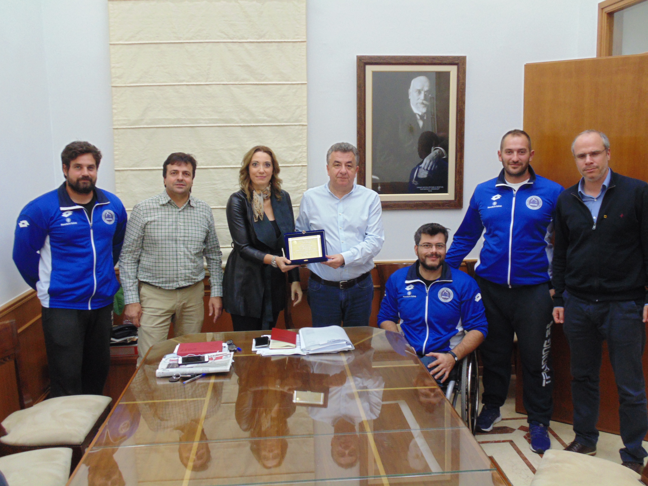 Στήριξη από την Περιφέρεια Κρήτης στον Αθλητικό Σύλλογο Κινητικά Αναπήρων