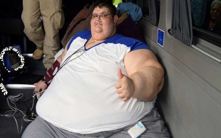 Ο βαρύτερος άντρας στον κόσμο ζυγίζει περίπου 600 κιλά