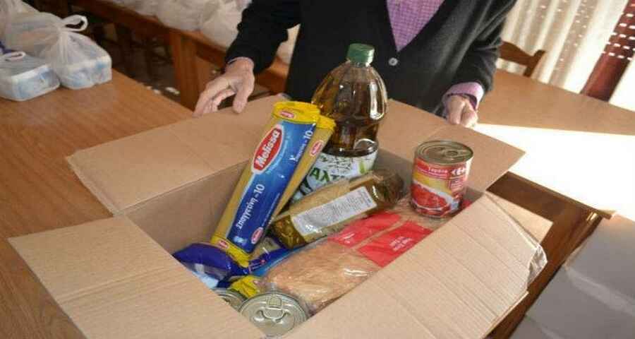 Διανομή τροφίμων στο πλαίσιο του TEBA στον δήμο Αποκορώνου