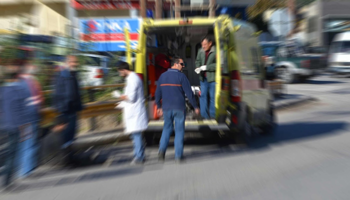 Τροχαίο με τραυματισμό οδηγού δικύκλου στην Κίσαμο (φωτο)