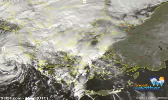 Ο κυκλώνας «Ζήνωνας» κατευθύνεται προς την χώρα μας! Δορυφορικές εικόνες