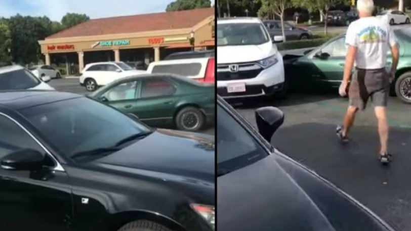 Μία 85χρονη προκάλεσε χάος σε πάρκινγκ με το αυτοκίνητό της!