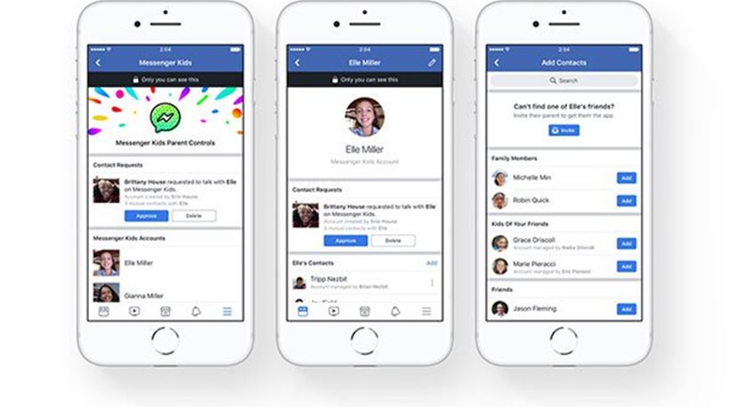 Το Facebook λάνσαρε Messenger για παιδιά κάτω των 13