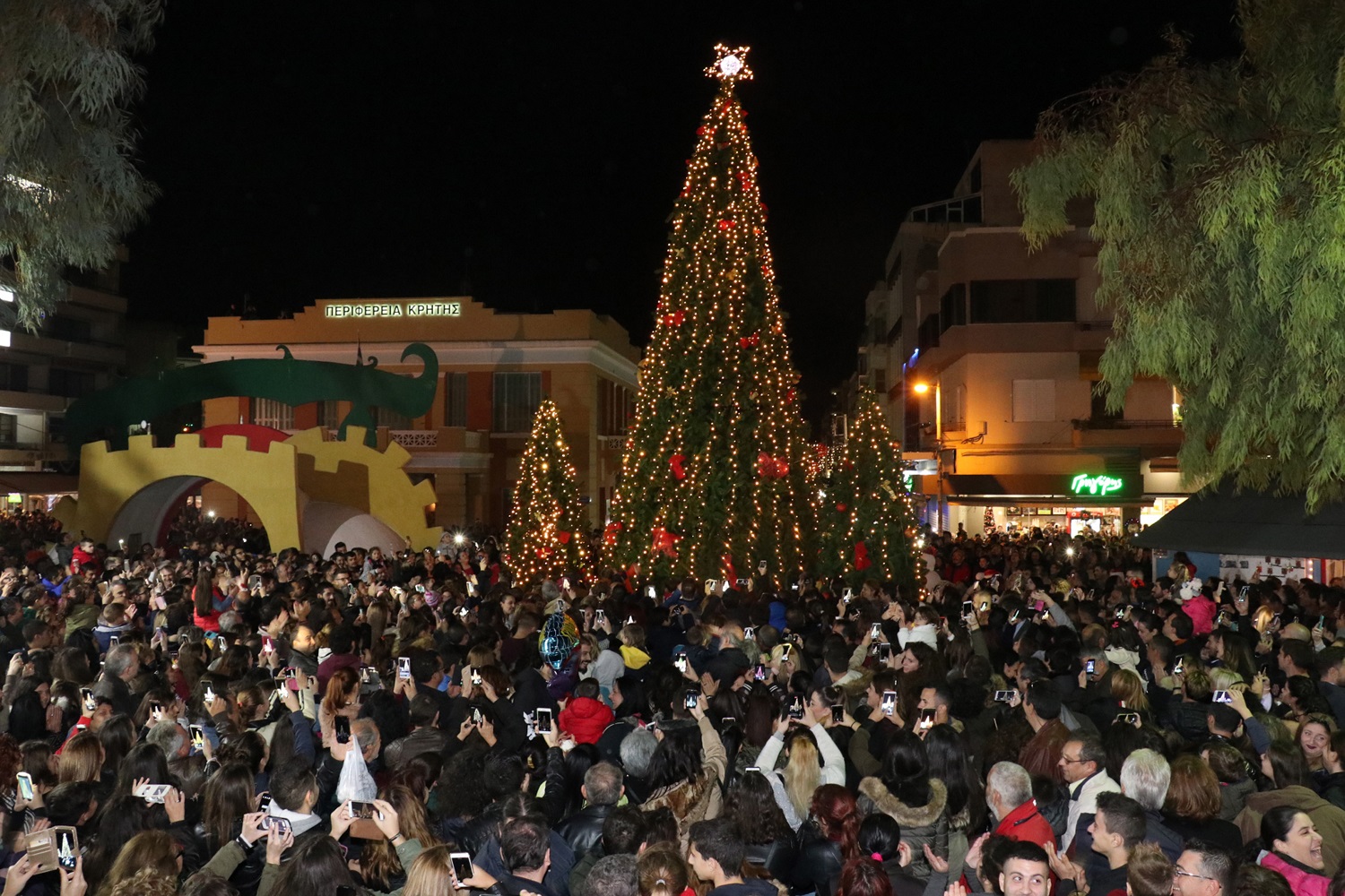 Οι Χριστουγεννιάτικες εκδηλώσεις στο Ηράκλειο την  Δευτέρα 25 και Τρίτη 26