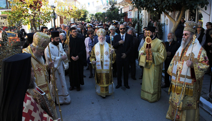 Η Κίσαμος εόρτασε τον προστάτη της Άγιο Σπυρίδωνα (φωτο)