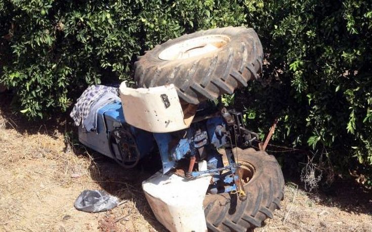Νεκρός αγρότης στα Χανιά πλακώθηκε από το τρακτέρ του