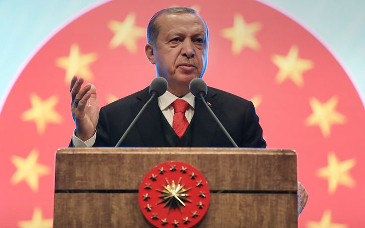 Ο Ερντογάν ανακοίνωσε την χερσαία επιχείρηση της Τουρκίας στη Συρία