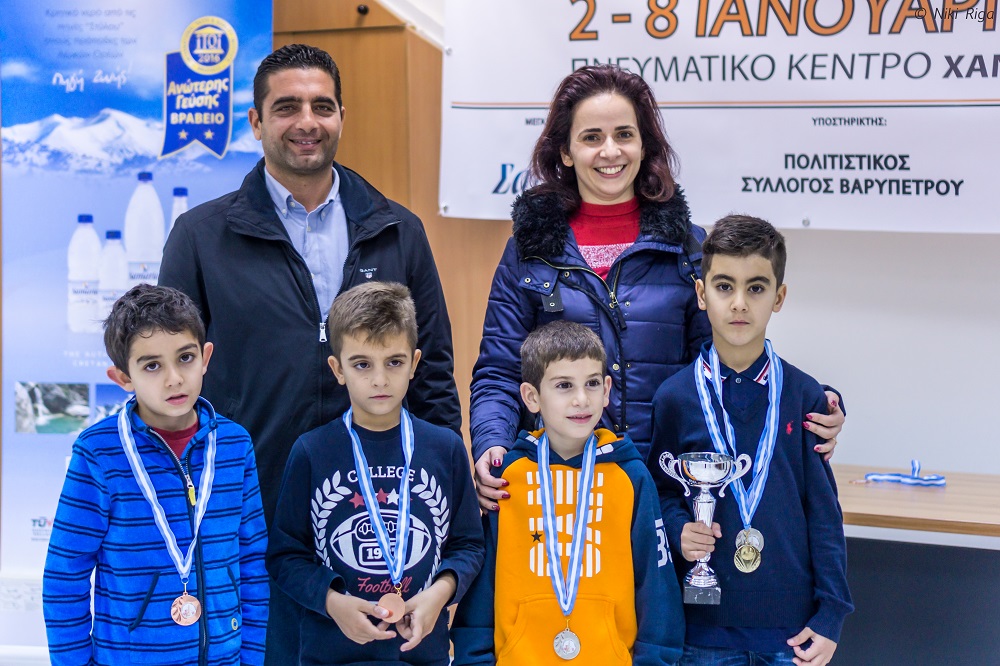 Ολοκληρώθηκε το “Πανελλήνιο Πρωτάθλημα Εφήβων – νεανίδων” στο σκάκι