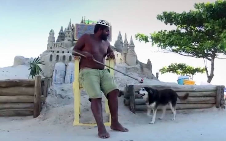 Γνωρίστε τον Βραζιλιάνο που μένει εδώ και 22 χρόνια σε ένα κάστρο από… άμμο