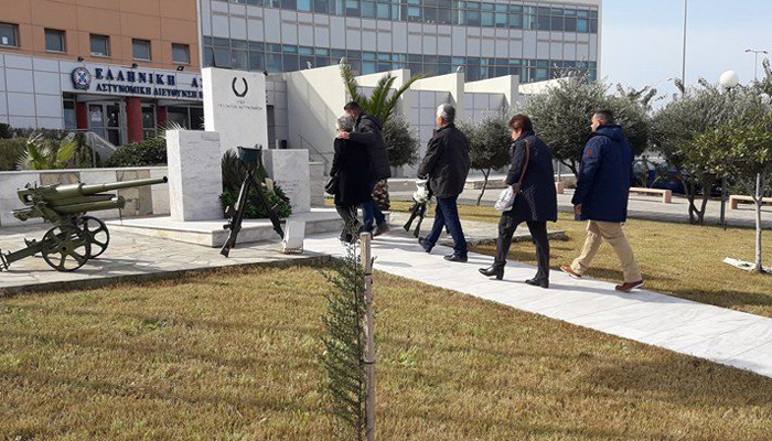 Τίμησαν τη μνήμη των νεκρών Αστυνομικών εν ώρα καθήκοντος στο Ηράκλειο