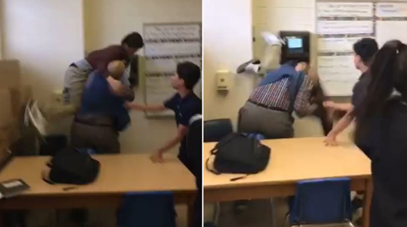 Καθηγητής πέταξε μαθητή στο έδαφος για ένα… κουτί με σοκολάτες