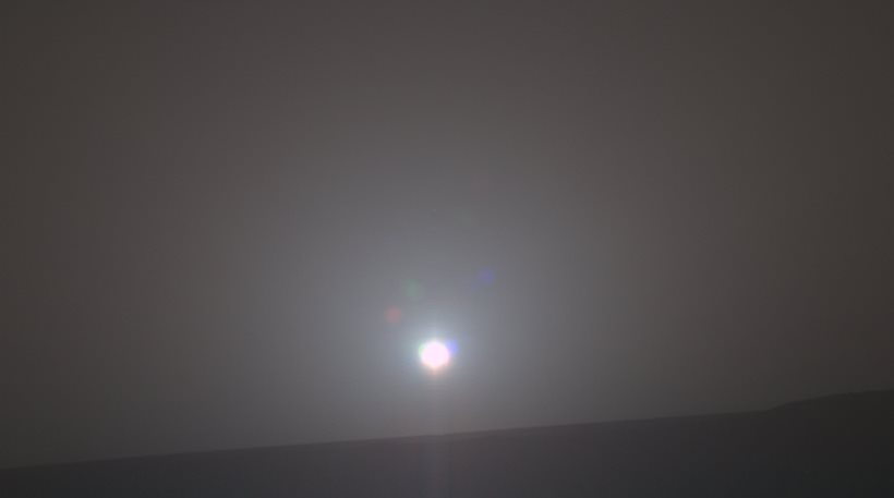 Το «θαύμα» της NASA: Ο Ήλιος από την επιφάνεια του πλανήτη Άρη
