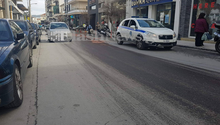 Προσοχή! Χύθηκε πετρέλαιο στην οδό Σκαλίδη στα Χανιά (φωτο)