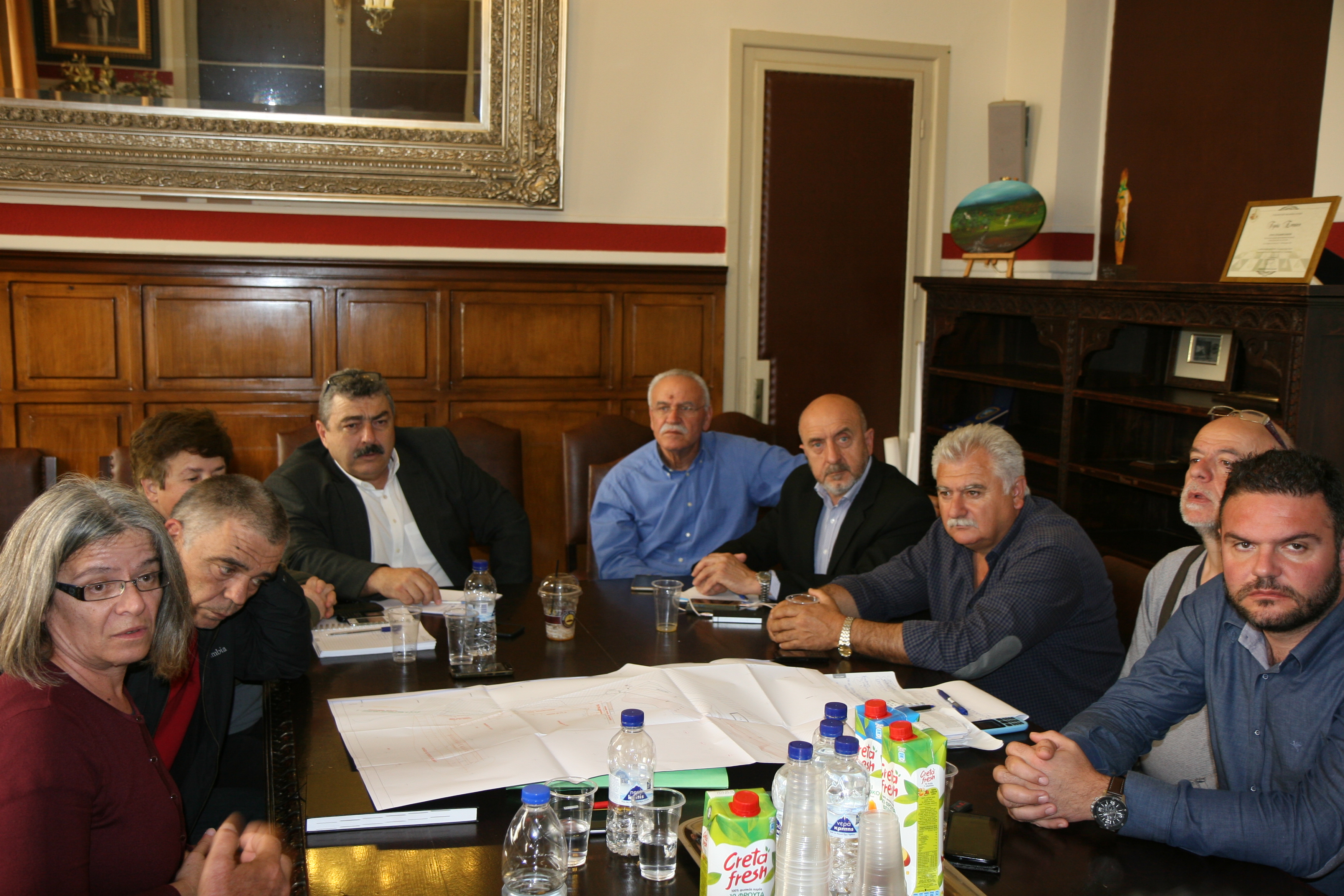 Ευρεία σύσκεψη με επίκεντρο ζητήματα του δήμου Σφακίων.