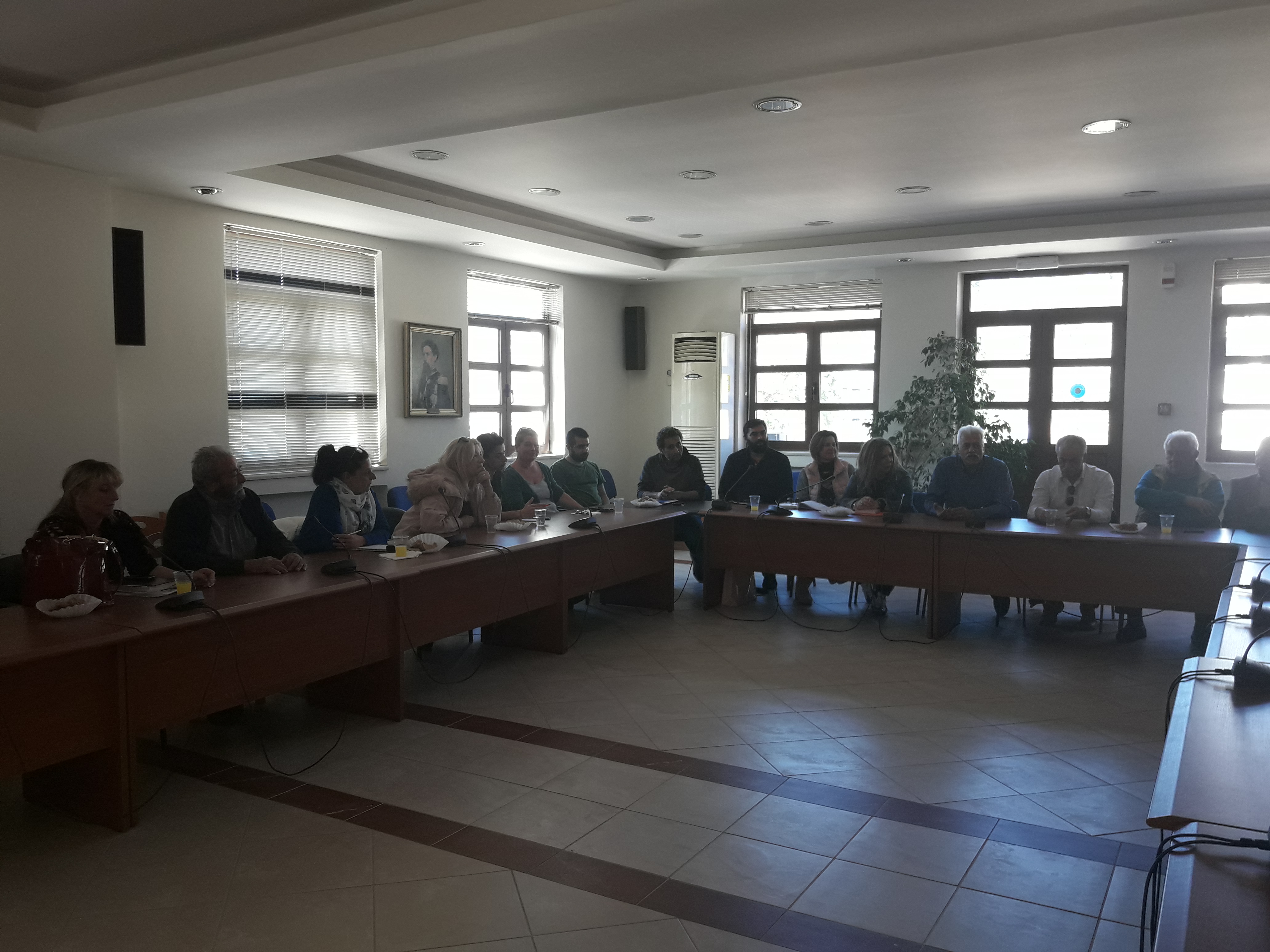 Συνάντηση δημάρχου Αποκορώνου με εκπροσώπους πολιτιστικών συλλόγων