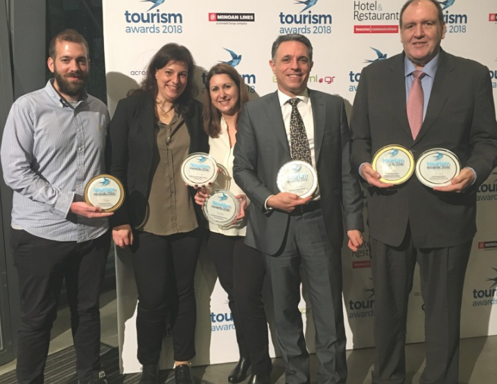Έξι νέα βραβεία για την Grecotel  στα Greek Tourism Awards 2018