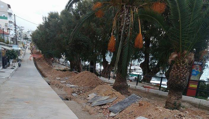 Συγκέντρωση κατοίκων Νέας Χώρας για τα έργα στην ακτή Παπανικολή