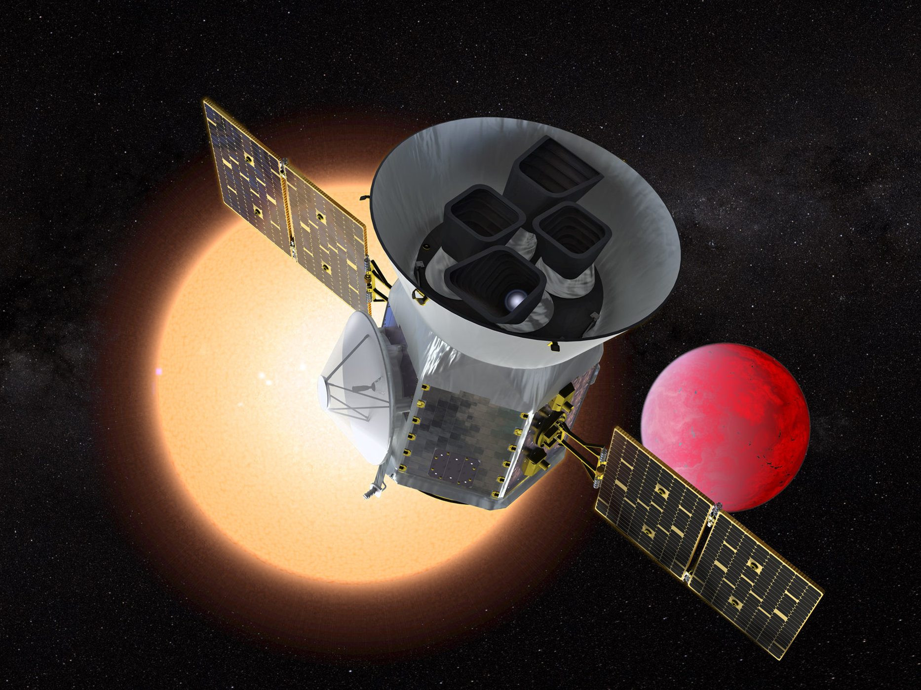 Εκτοξεύεται το νέο διαστημικό τηλεσκόπιο TESS για αναζήτηση εξωπλανητών
