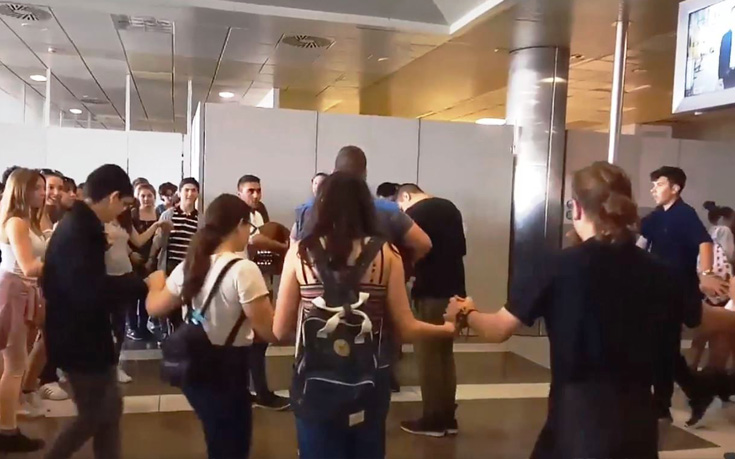 Στο αεροδρόμιο «Μακεδονία» έγινε… της Κρήτης… (βίντεο)