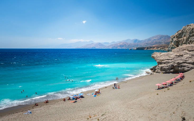 Η συναρπαστική παραλία της Κρήτης