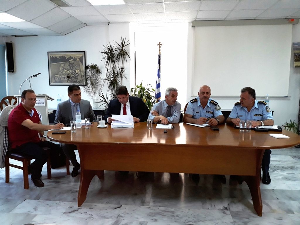 Ολοκληρώθηκε η τριήμερη επίσκεψη του Γ.Γ.Δημόσιας Τάξης στην Κρήτη (φωτο)
