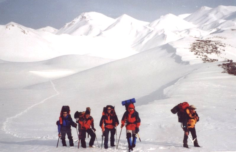 Ο Ορειβατικός στην κορυφή Κόρδα στα Λευκά Όρη