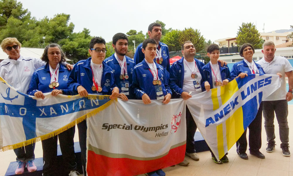 18 μετάλλια στους Πανελλήνιους Αγώνες Special Olympics