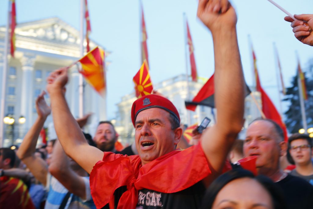 ΠΓΔΜ: Μεγάλη διαδήλωση κατά της αλλαγής του ονόματος