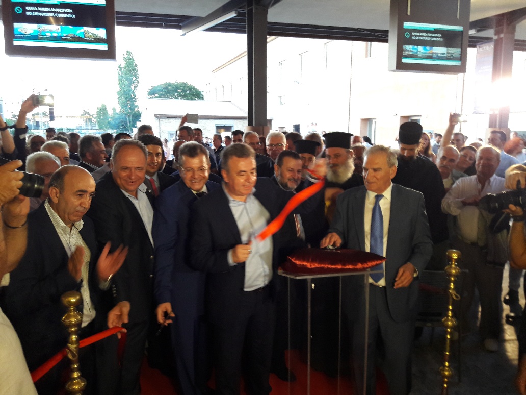 Εγκαινιάστηκε ο νέος επιβατικός σταθμός του ΚΤΕΛ Ηρακλείου – Λασιθίου