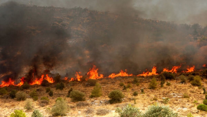 Σε κατηγορία κινδύνου 4 για πυρκαγιά βρίσκονται σήμερα νομοί της Κρήτης