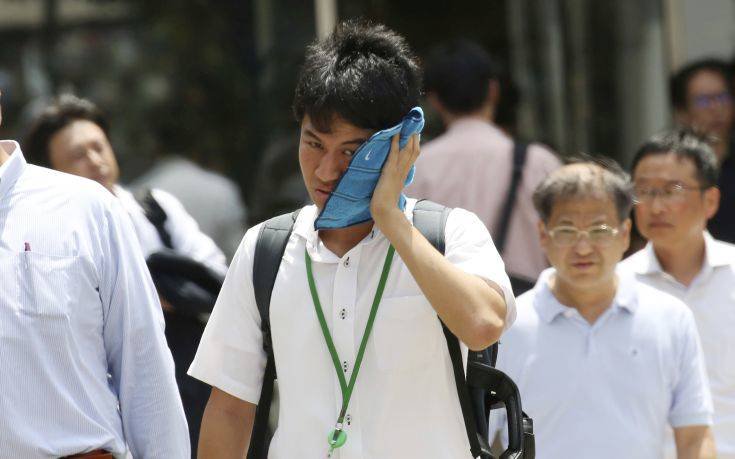 Θερμοκρασία ρεκόρ στην Ιαπωνία με 41,1 βαθμούς Κελσίου και 30 νεκρούς