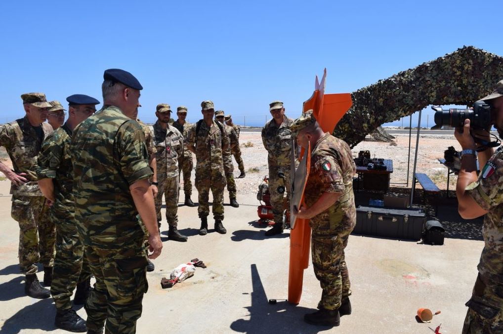 Βολές Stinger στο Πεδίο Βολής Κρήτης από τον ιταλικό στρατό (φωτο)
