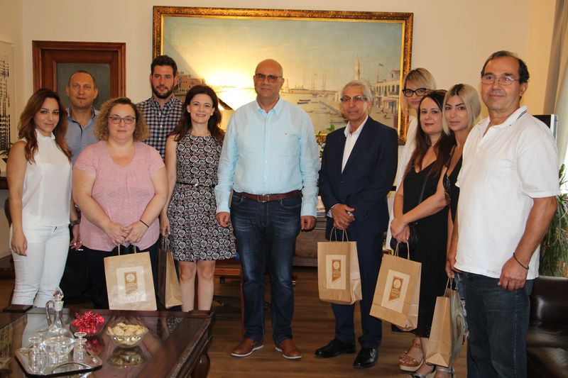 Συνάντηση Δημάρχου Χανίων με εκπροσώπους κυπριακών Πανεπιστημίων