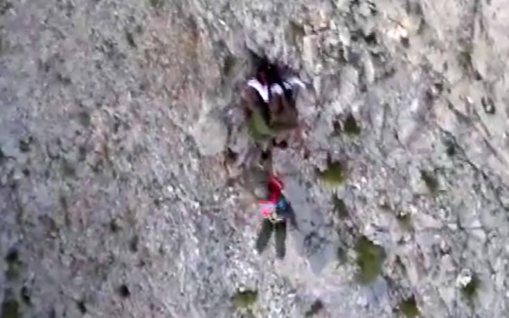 Συγκλονιστικό βίντεο από την επιχείρηση διάσωσης ορειβατών στον Ταΰγετο