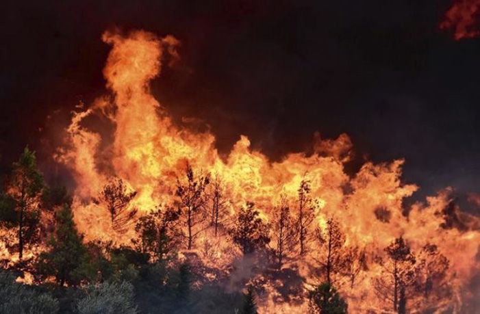 Προσοχή! Βαθμός επικινδυνότητας πυρκαγιάς στο 4 για όλη την Κρήτη