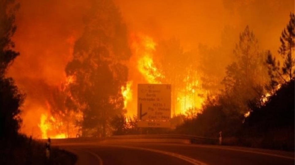 Σε ύφεση οι πυρκαγιές στη Πορτογαλία