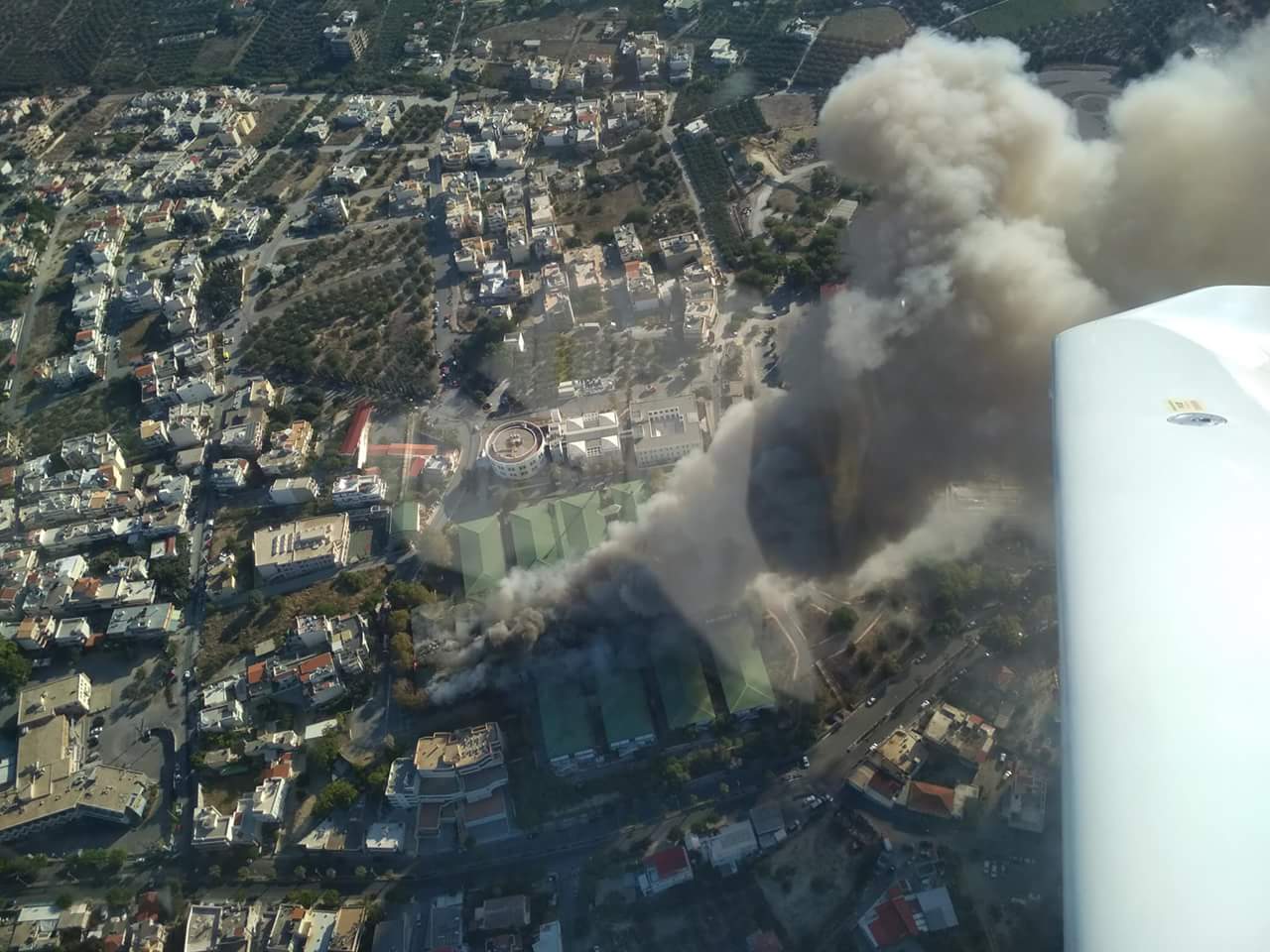 Αλλαγή γενικής εφημερίας του Βενιζελείου Νοσοκομείου λόγω της φωτιάς