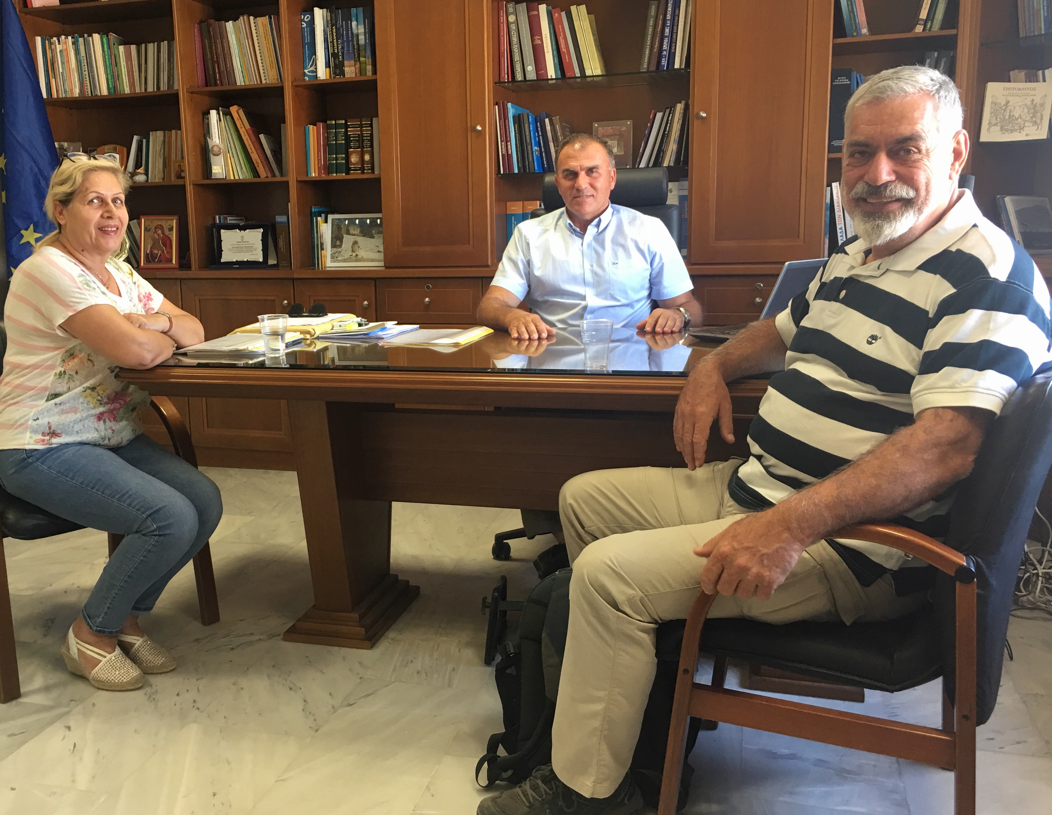 Με τον Πολιτιστικό Σύλλογο Σελάκανου συναντήθηκε ο Δήμαρχος Ιεράπετρας